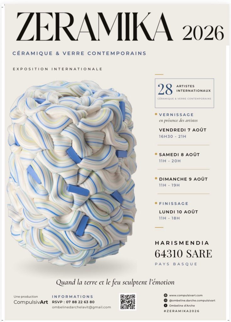 Zeramika - Exposition ceramique et verre contemporains - Sare