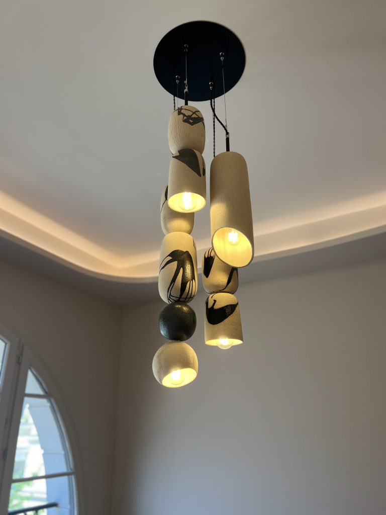 Suspension perles Collaboration Lisa Maïofiss x Alexandra Lazzarini