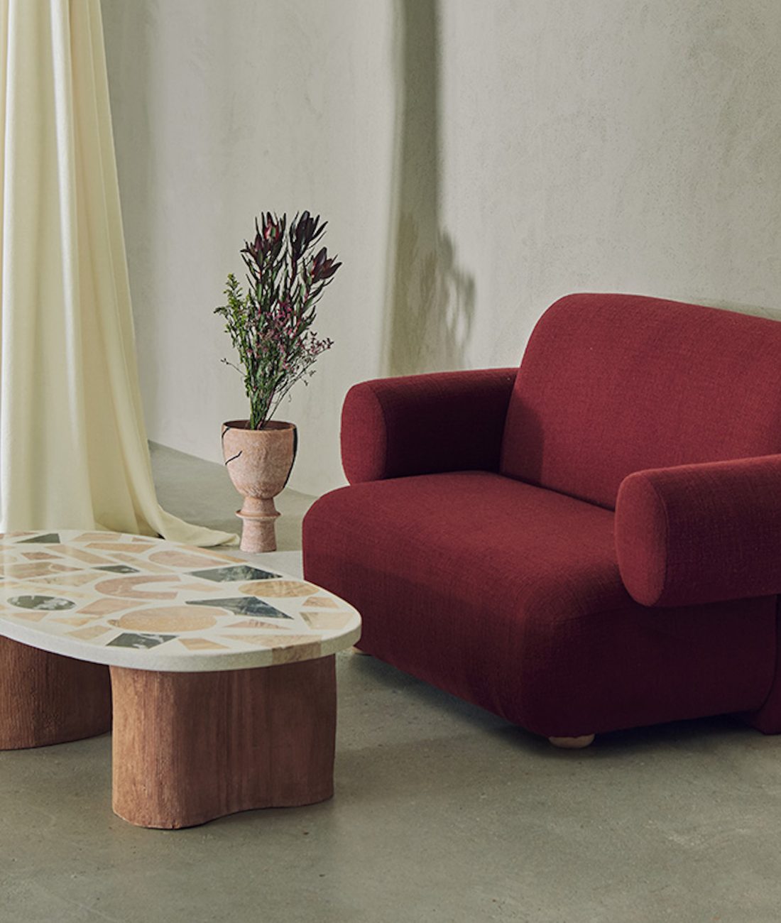 PORTOBELLO table ROC et plateau terrazzo copie